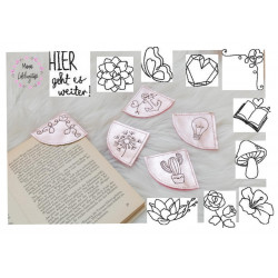 ADVENTSKALENDER 3. Dezember - Stickserie ITH - Buchecken Motive